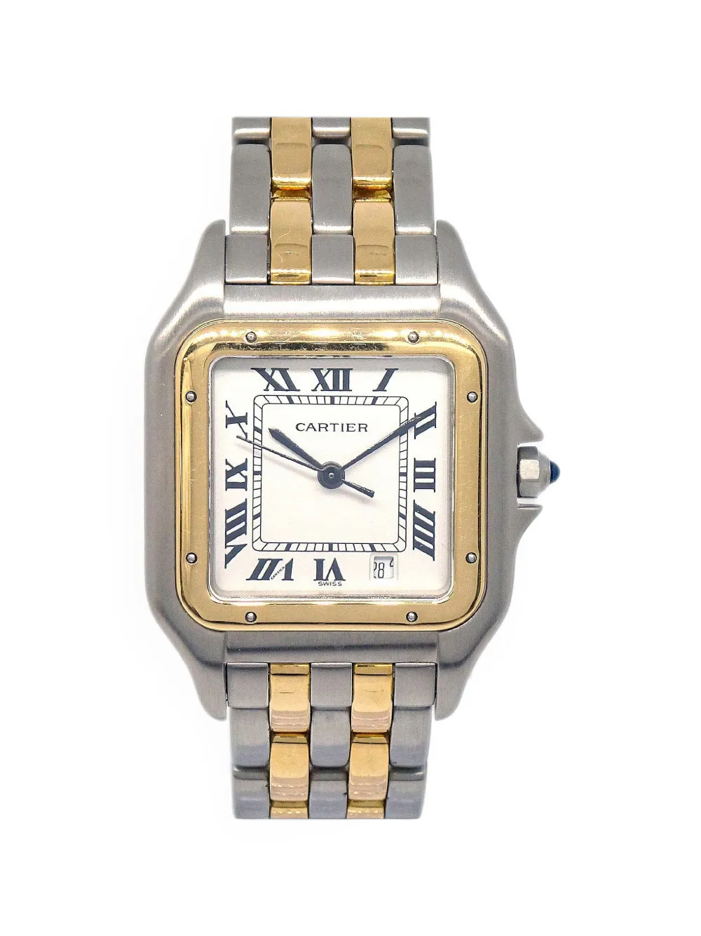 Cartier 1980 - 1990s anthère 2-Row 27mm watch - Blanc