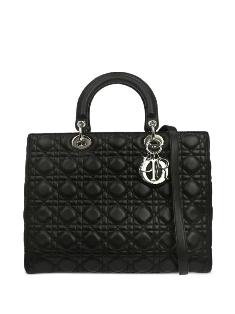 Christian Dior Pre-Owned tote Lady Dior Cannage 2way