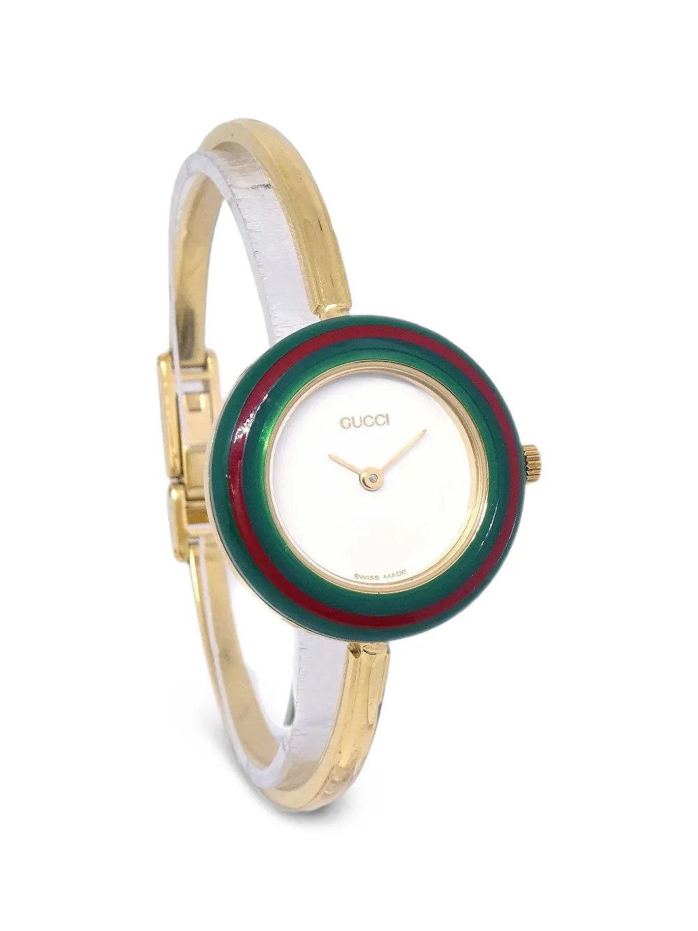 Gucci Pre-Owned Change Bezel 25mm watch - Blanc Gucci Pre-Owned Change Bezel 25mm watch - Blanc