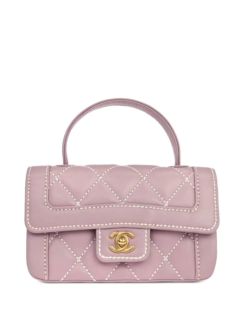 CHANEL Pre-Owned 2005-2006 mini Wild Stitch tote bag - Rosa