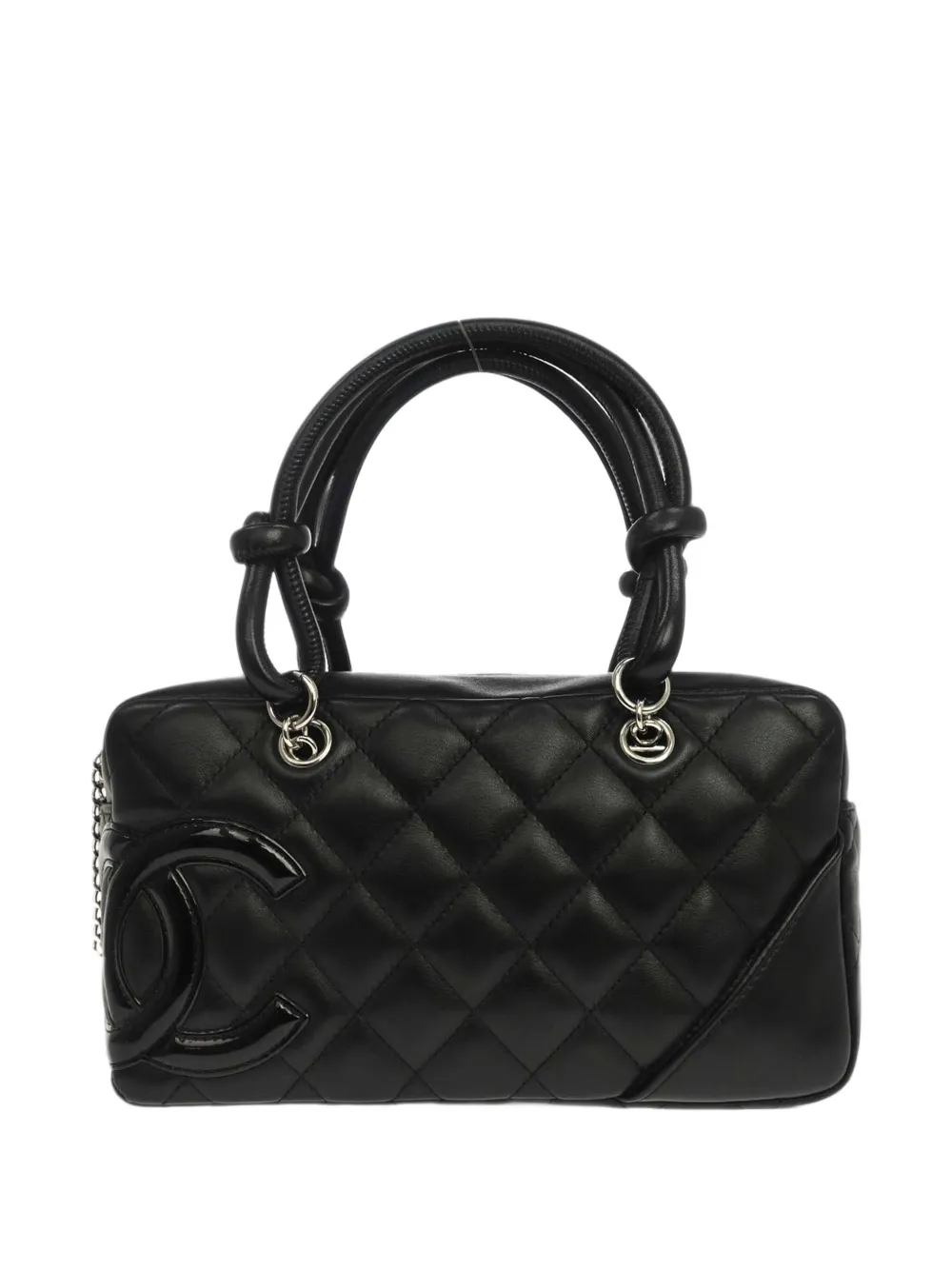 CHANEL Pre-Owned 2005-2006 Cambon Ligne tote bag - Noir CHANEL Pre-Owned 2005-2006 Cambon Ligne tote bag - Noir