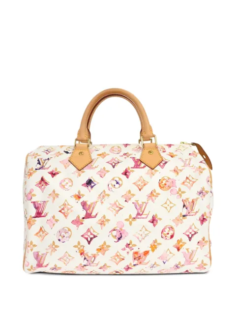 Louis Vuitton Pre-Owned bolsa de mano Speedy 30 Watercolor Monogram