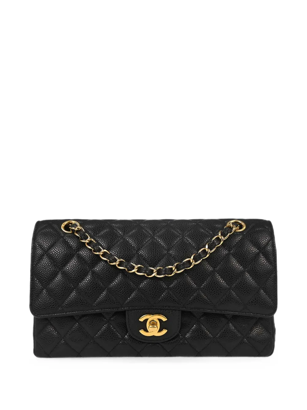 CHANEL Pre-Owned 2013-2014 medium Classic Double Flap shoulder bag - Nero