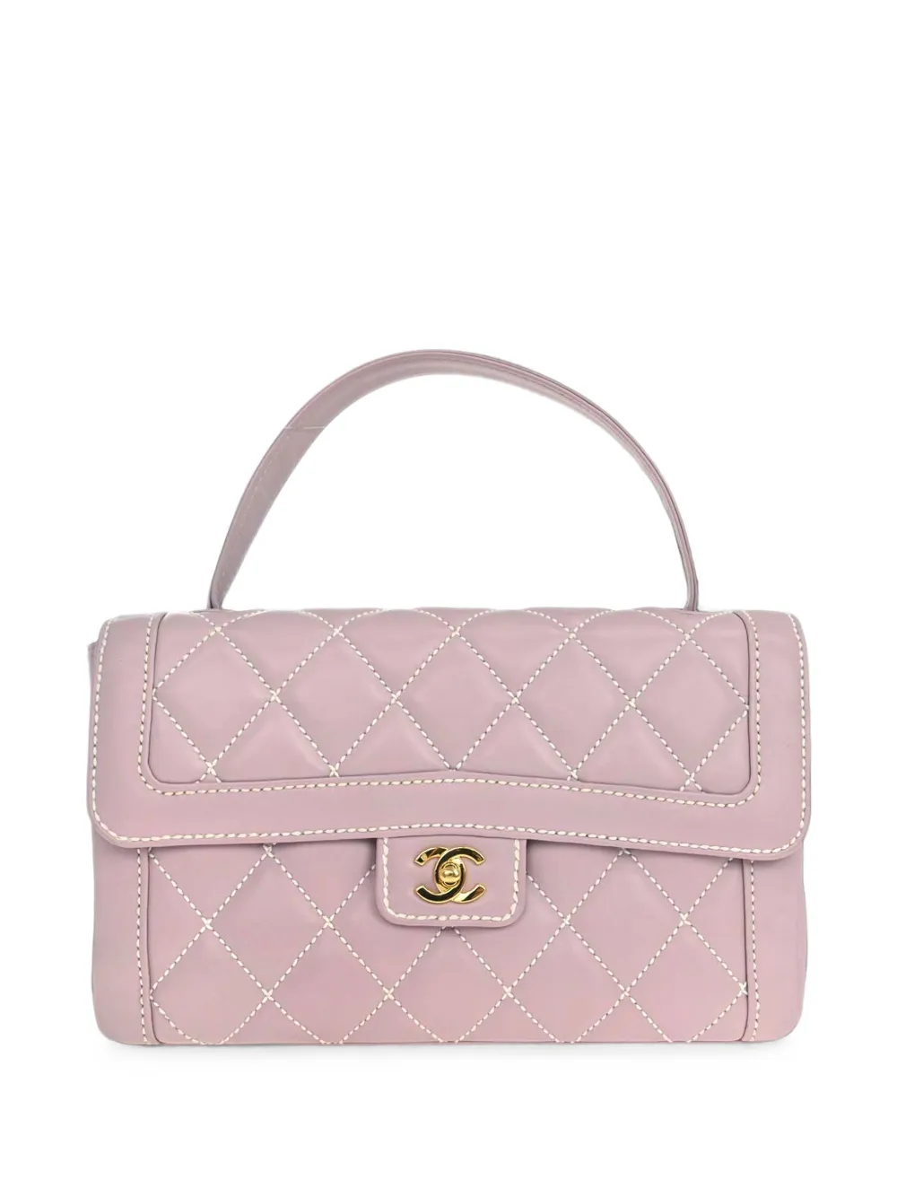 CHANEL Pre-Owned 2004-2005 Wild Stitch shoulder bag - Purple