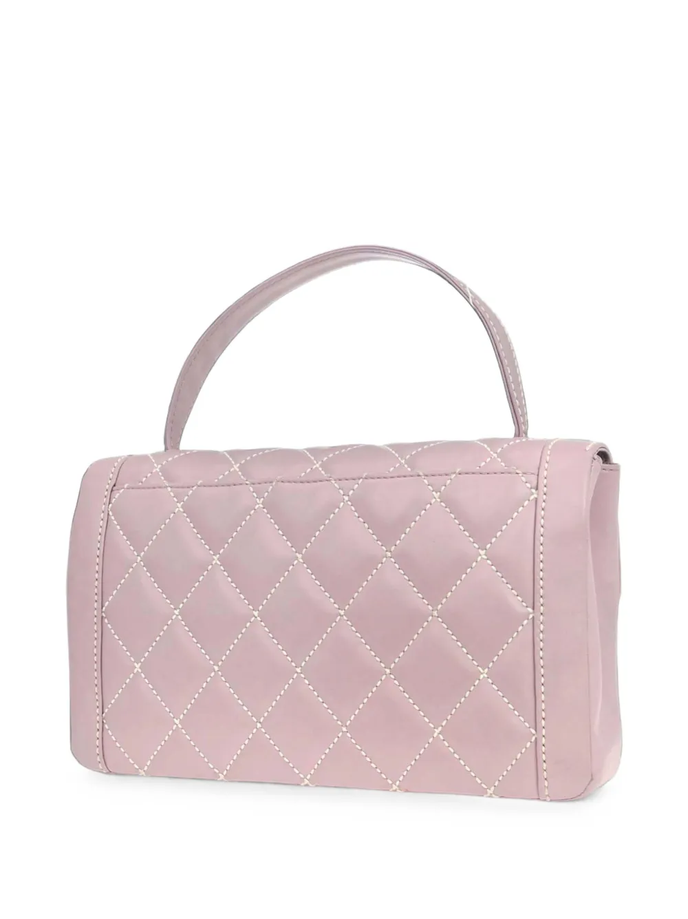 CHANEL Pre-Owned 2004-2005 Wild Stitch schoudertas Paars