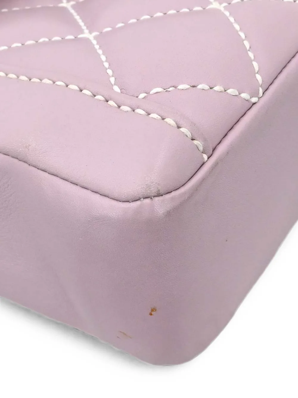 CHANEL Pre-Owned 2004-2005 Wild Stitch schoudertas Paars