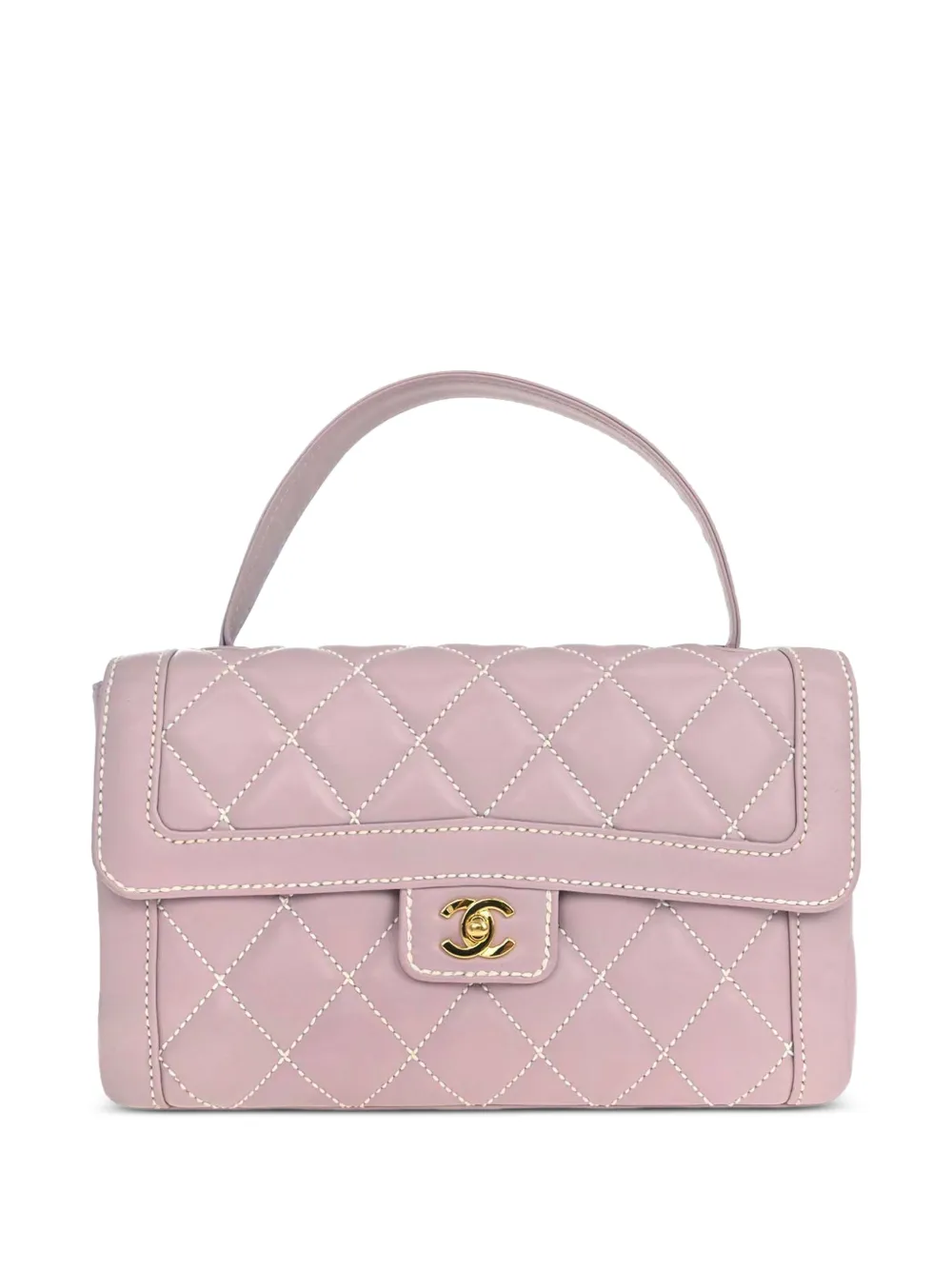 CHANEL Pre-Owned 2004-2005 Wild Stitch shoulder bag - Viola