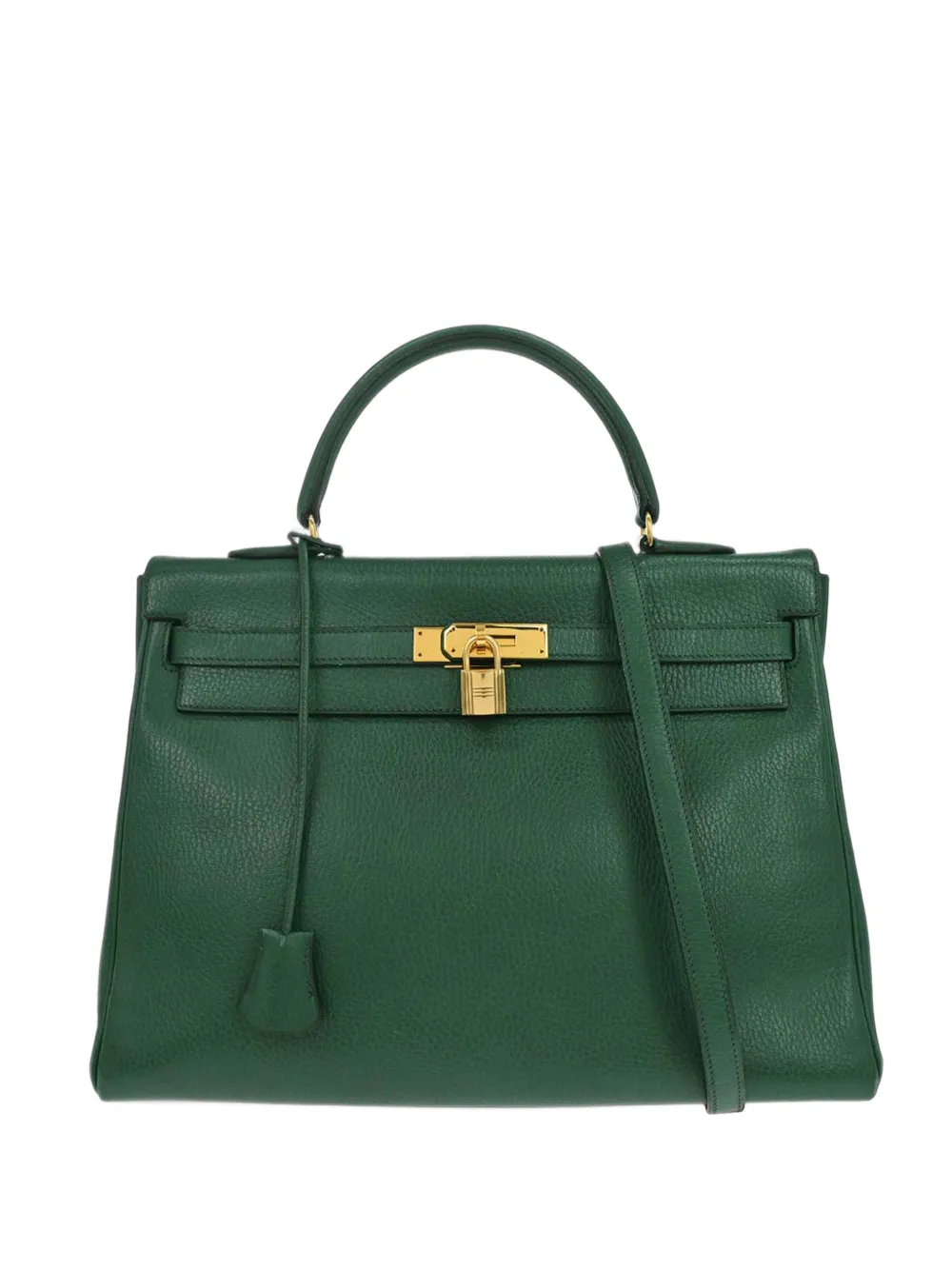 Hermès Pre-Owned 1995 Kelly 35 Retourne tote bag - Vert