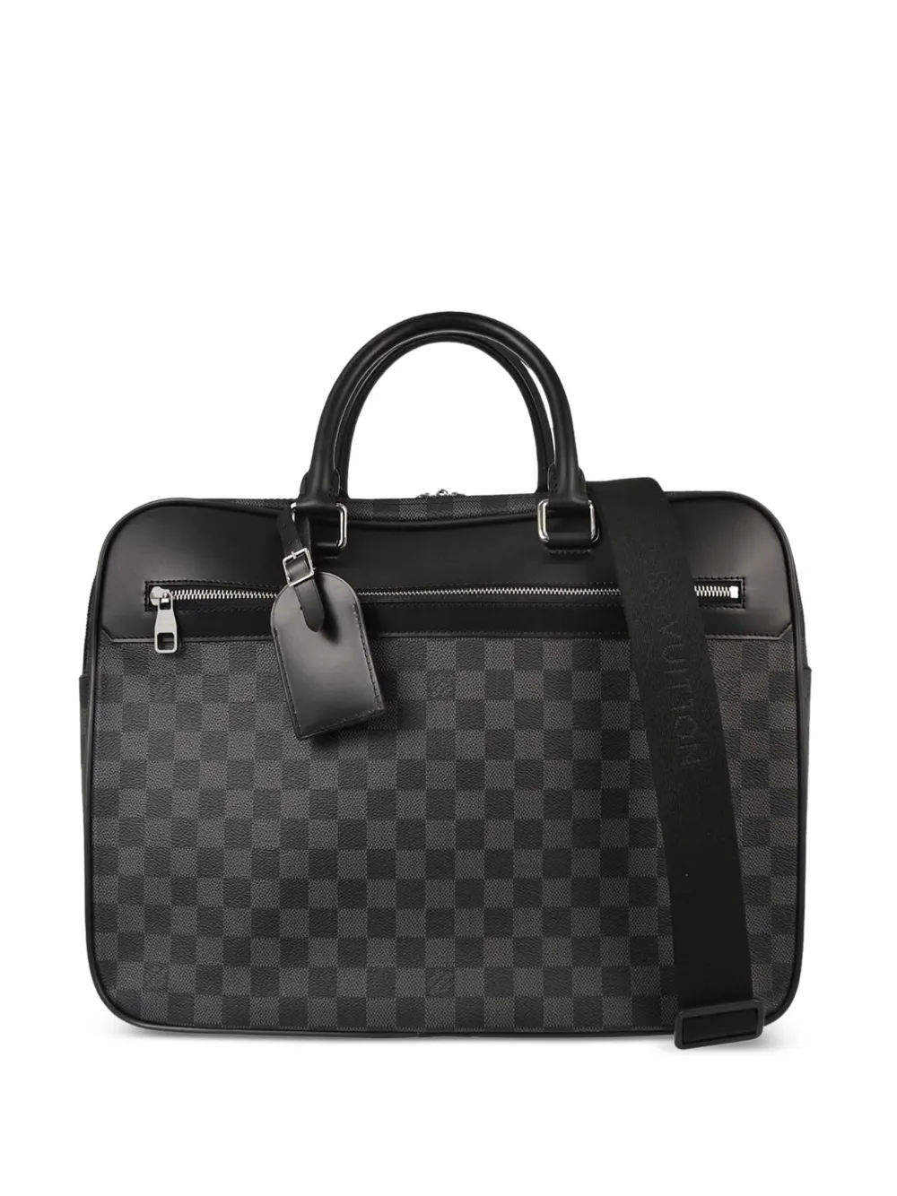 Louis Vuitton Pre-Owned Damier Graphite Overnight briefcase - Black