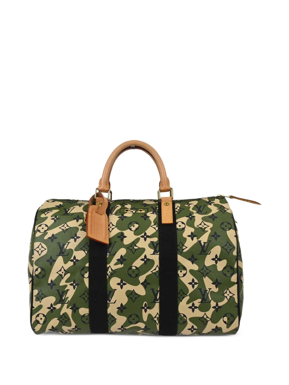 Louis Vuitton Pre-Owned Speedy 35 Monogramouflage handbag - Verde