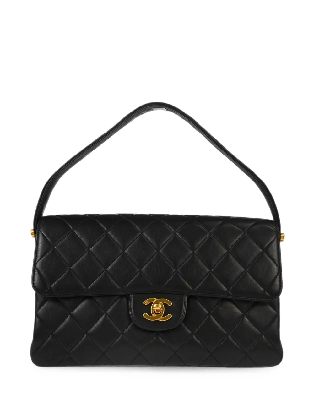 CHANEL Pre-Owned 1996-1997 Classic Flap hand bag - Nero