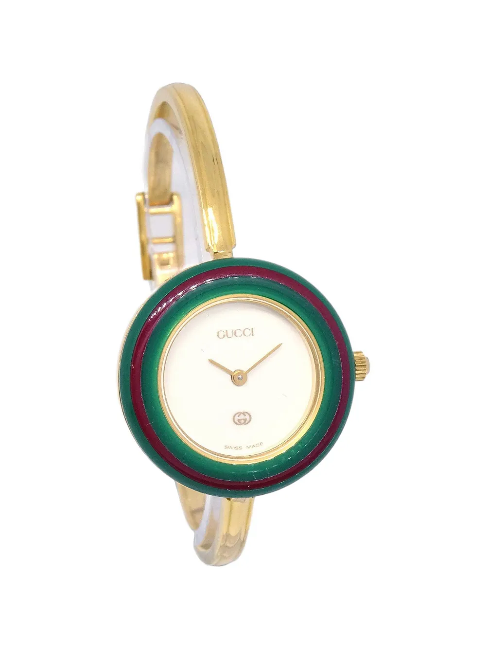 Gucci Pre-Owned Change Bezel 25mm watch - Bianco