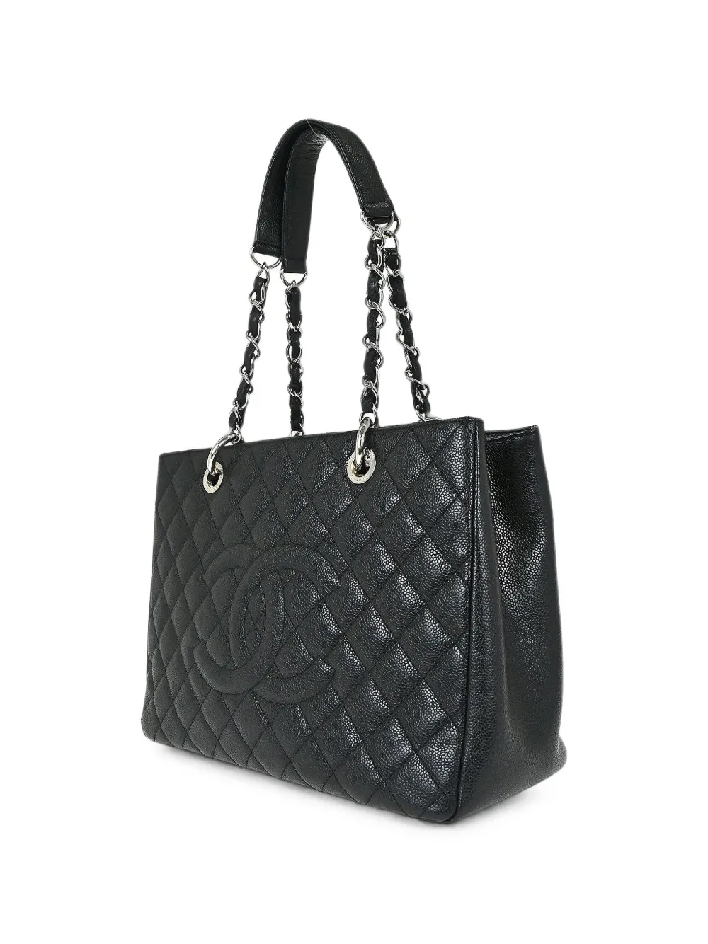 CHANEL Pre-Owned 2012-2013 Grand Shopping tote bag - Nero