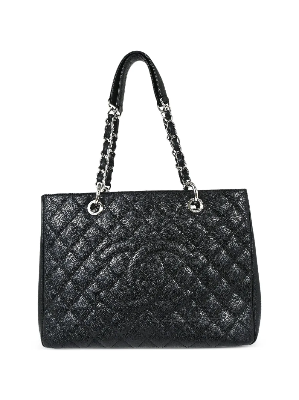 CHANEL Pre-Owned 2012-2013 Grand Shopping tote bag - Schwarz