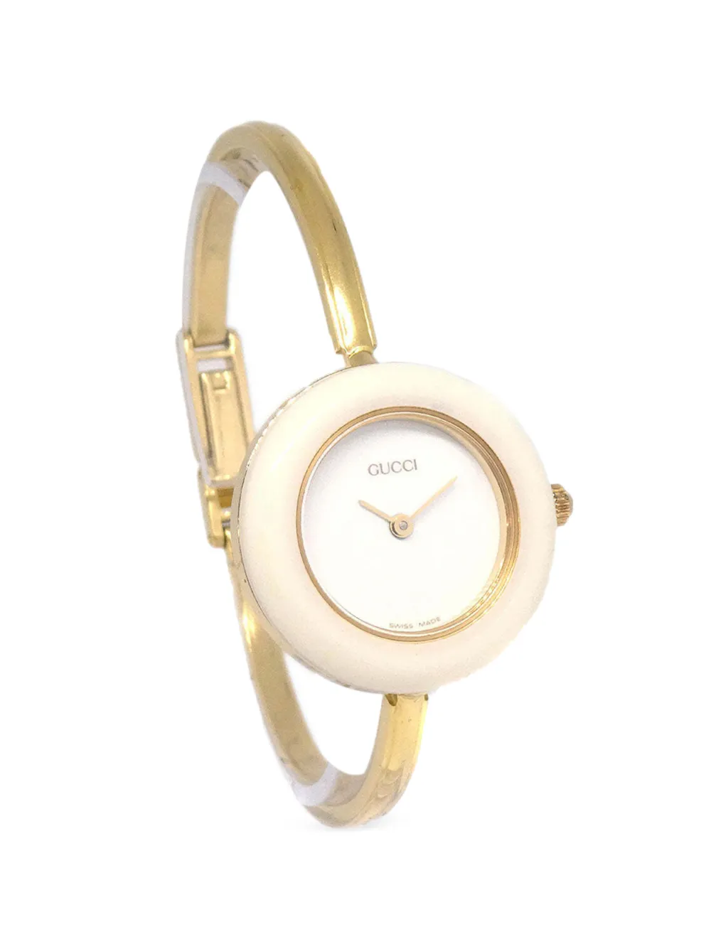 Gucci Pre-Owned Change Bezel 25mm watch - Weiß