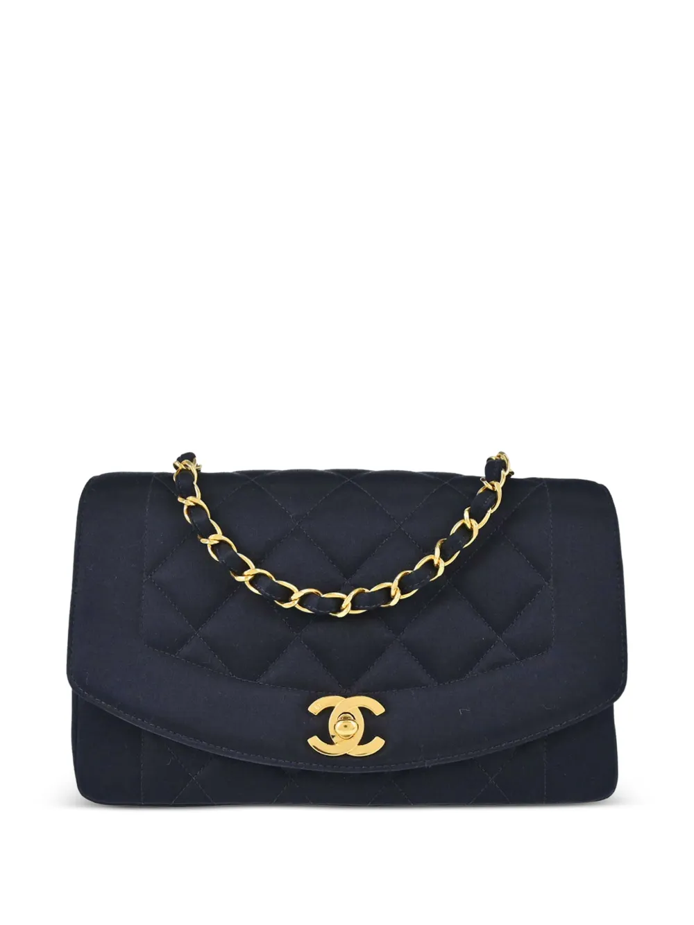 CHANEL Pre-Owned 1991-1994 Diana quilted-finish shoulder bag - Schwarz