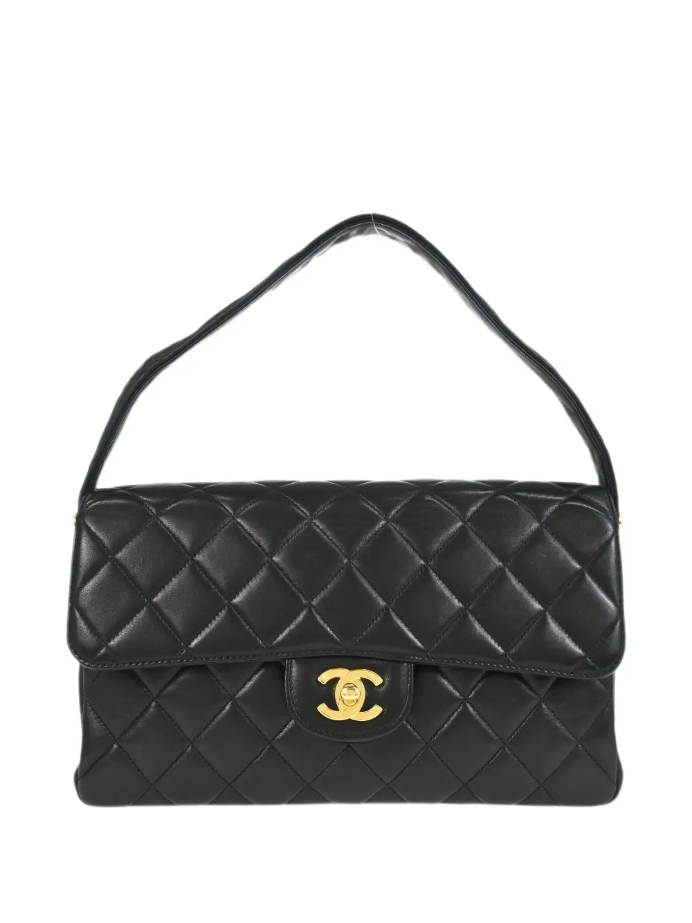 CHANEL Pre-Owned 1996-1997 Classic Flap double-sided tote bag - Schwarz