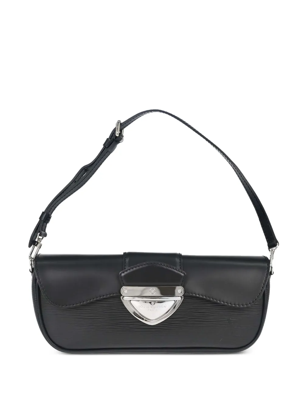 Louis Vuitton Pre-Owned Epi Pochette Montaigne leather shoulder bag - Black
