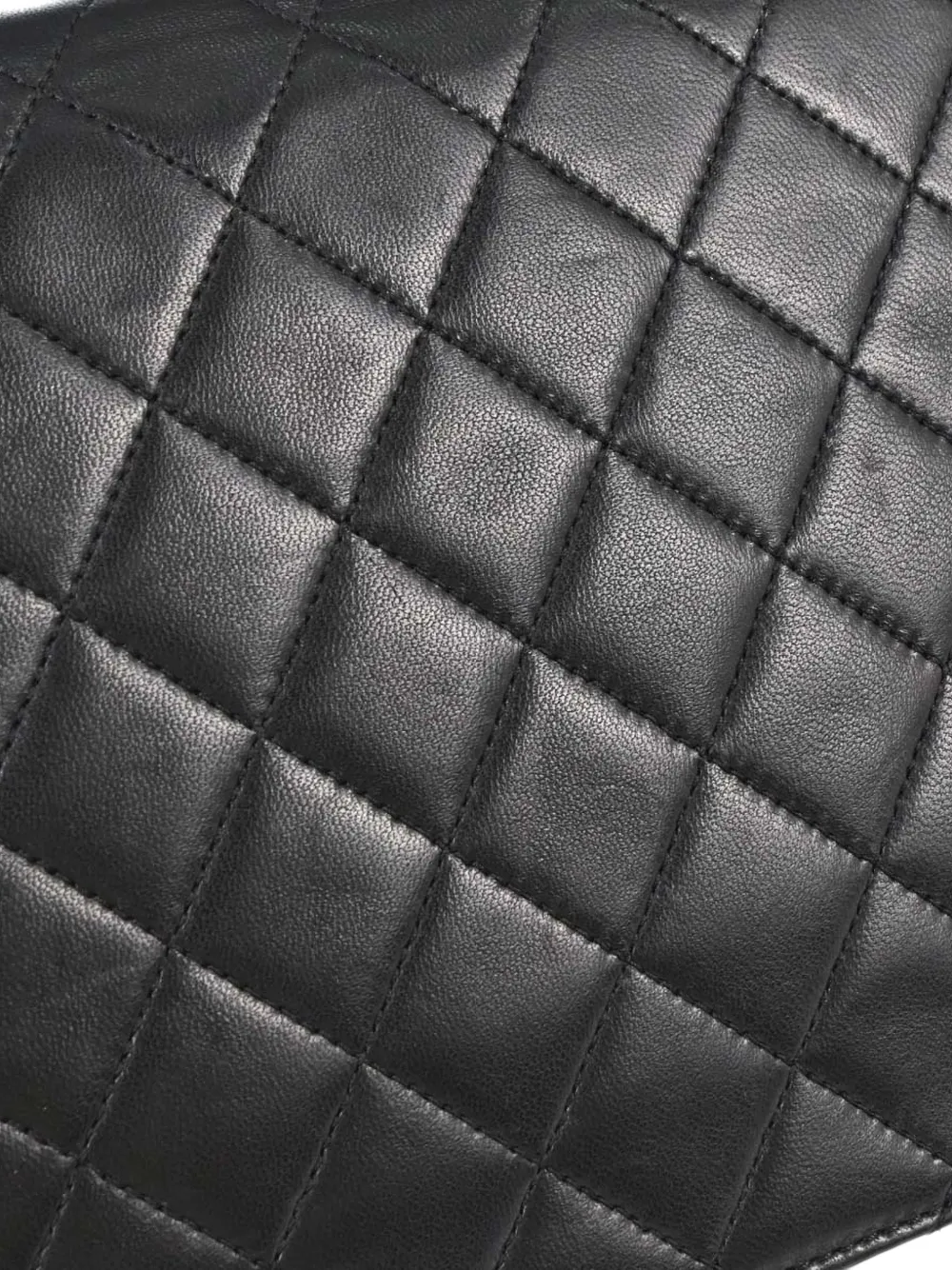 CHANEL Pre-Owned 1997-1999 kleine gewatteerde schoudertas met drukslot Zwart