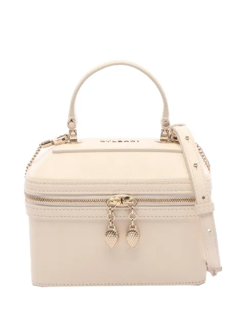 Bvlgari Pre-Owned 2010-2026 Leather Serpenti Forever vanity bag