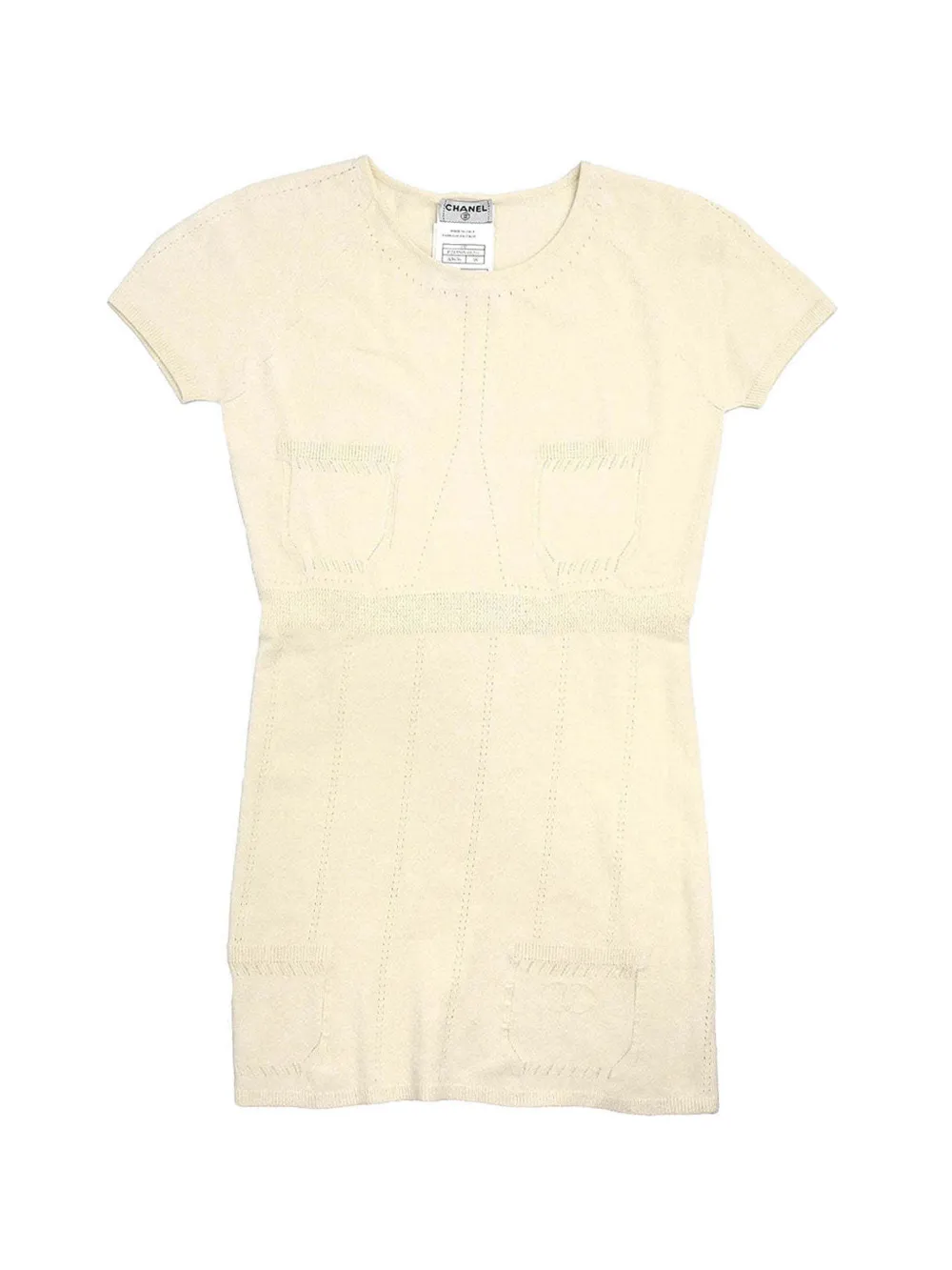 CHANEL Pre-Owned 2003 short-sleeve T-shirt - Toni neutri