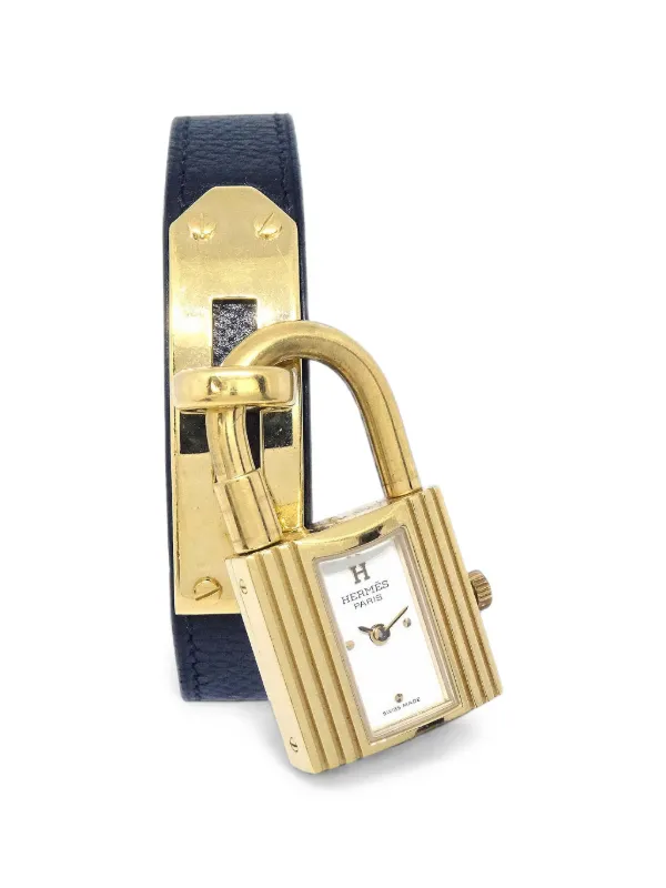 Hermès Pre-owned Kelly 19mm Watch in White