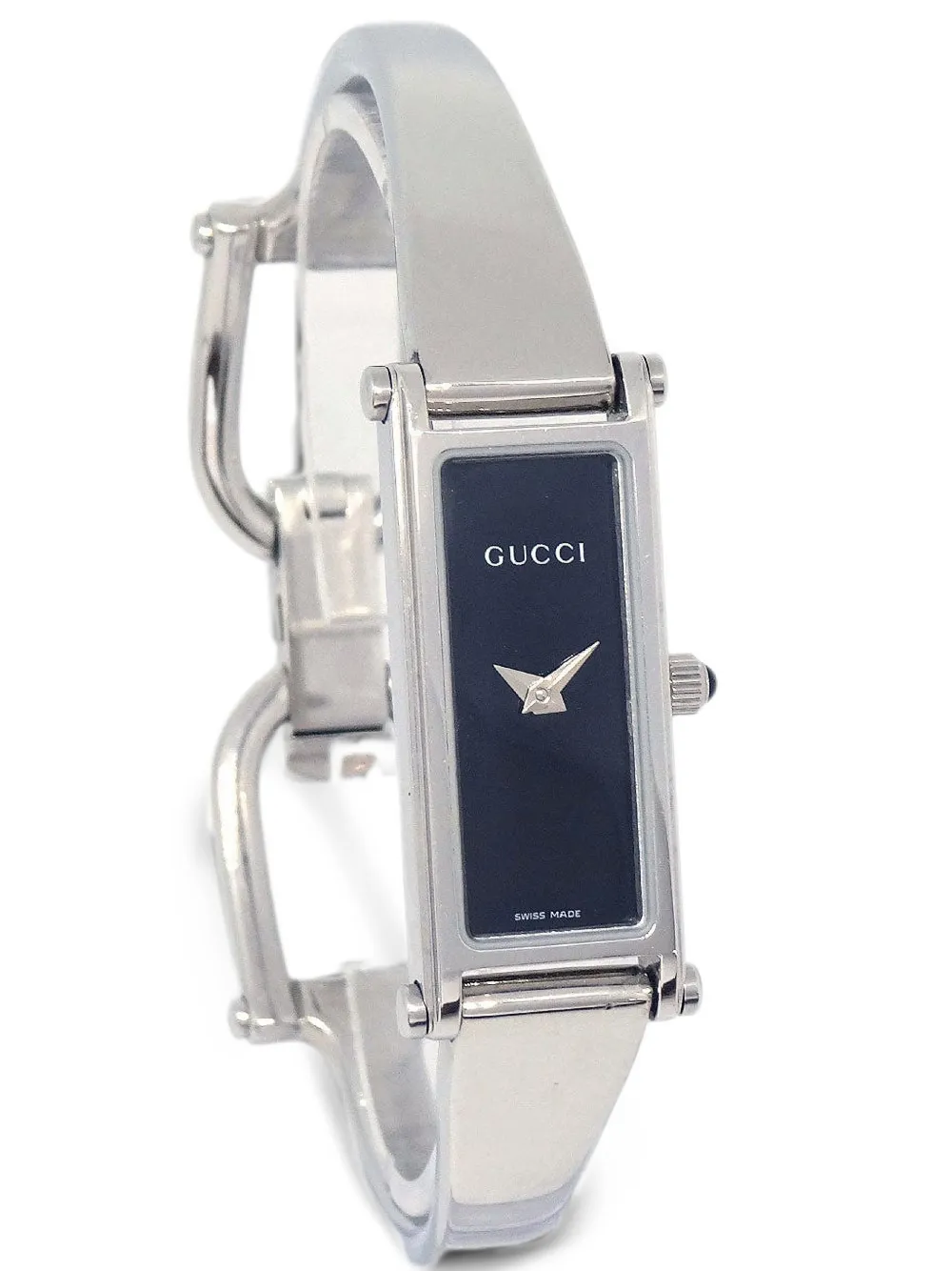 Gucci Pre-Owned 1500L 30mm watch - Noir Gucci Pre-Owned 1500L 30mm watch - Noir