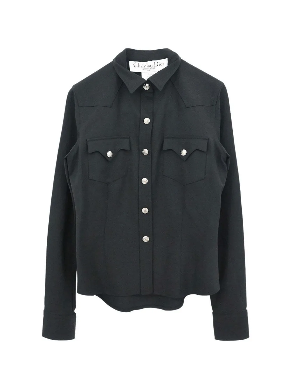 Christian Dior Pre-Owned 2003 long-sleeve shirt - Schwarz