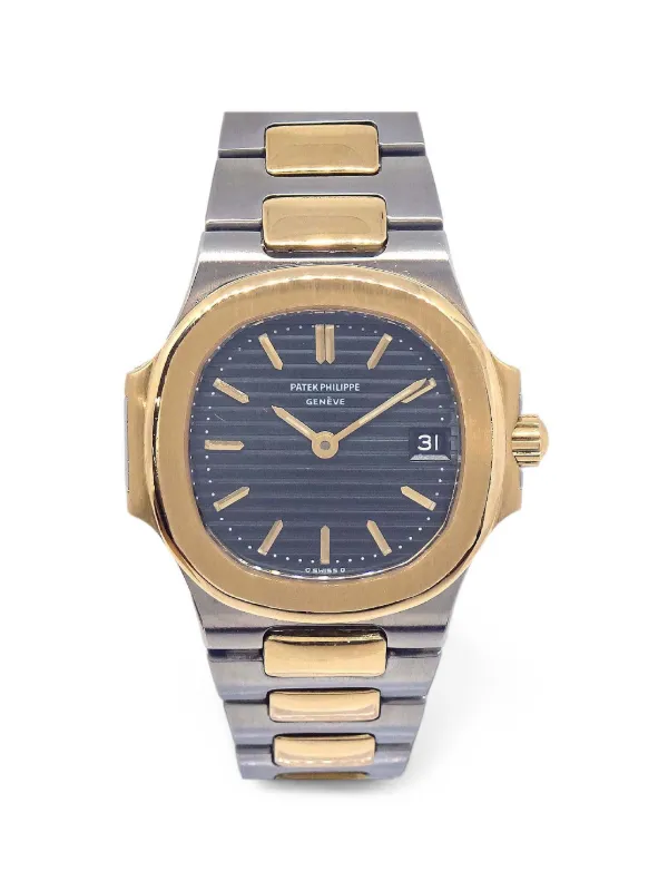 Patek Philippe Pre-owned 1984 Nautilus 27mm Watch in Black