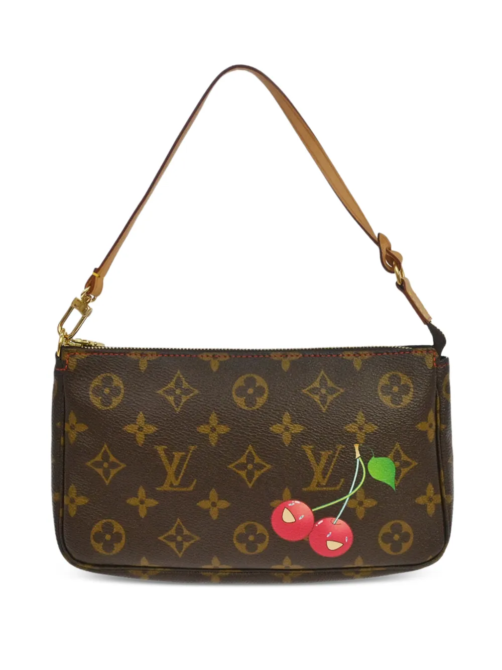 Louis Vuitton Pre-Owned 2005 Monogram Cherry Pochette Accessoires tote bag - Marrone