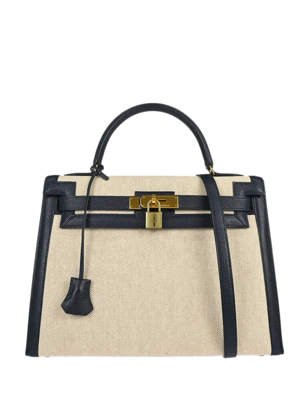 Hermès Pre-Owned 1991 32 Kelly Sellier handbag - Nude
