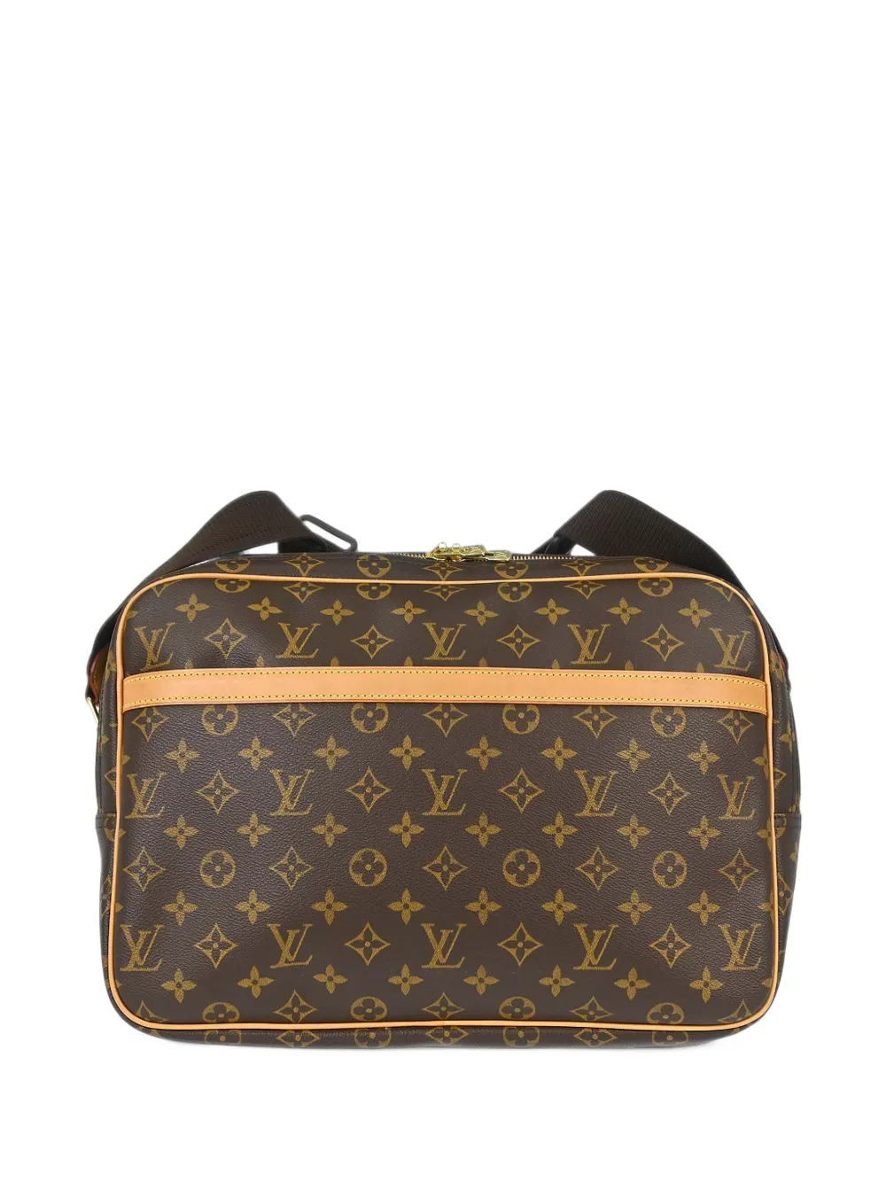 Louis Vuitton Pre-Owned Reporter GM Monogram cross body bag - Brown