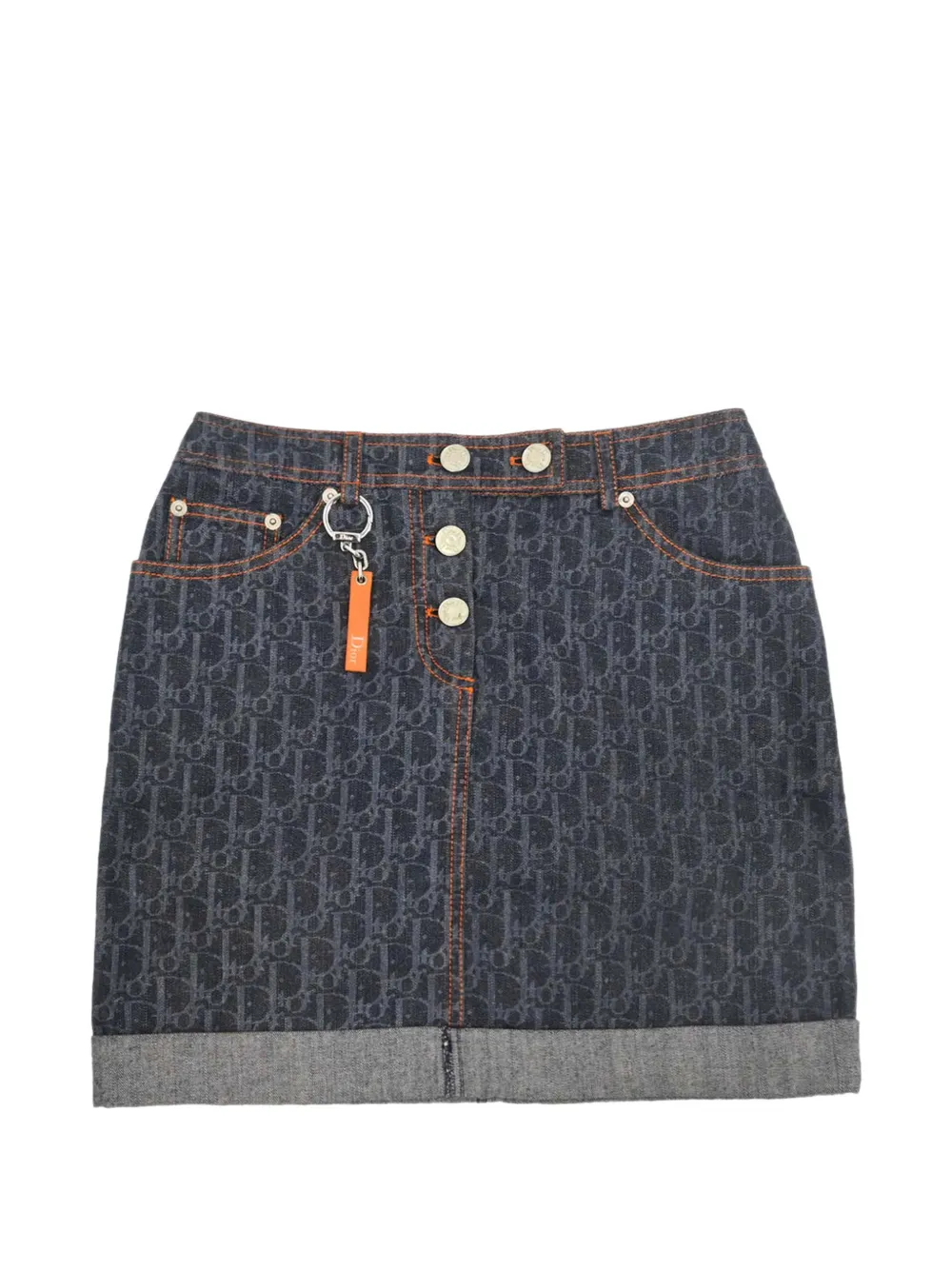 Christian Dior Pre-Owned 2006 Trotter mini skirt - Bleu