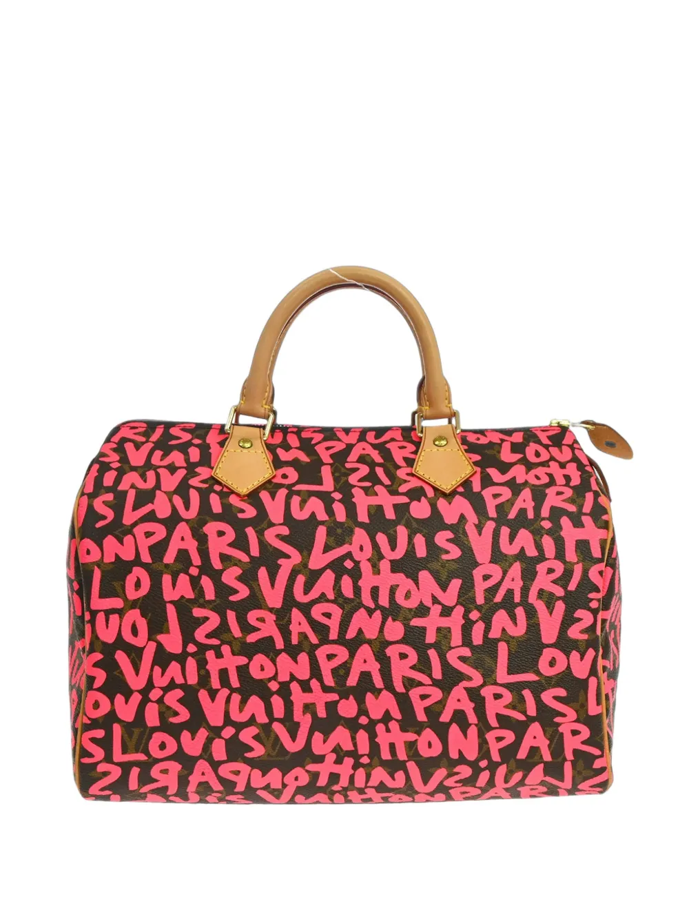 Louis Vuitton Pre-Owned 2008 Monogram Graffiti Speedy tote bag - Marron Louis Vuitton Pre-Owned 2008 Monogram Graffiti Speedy tote bag - Marron
