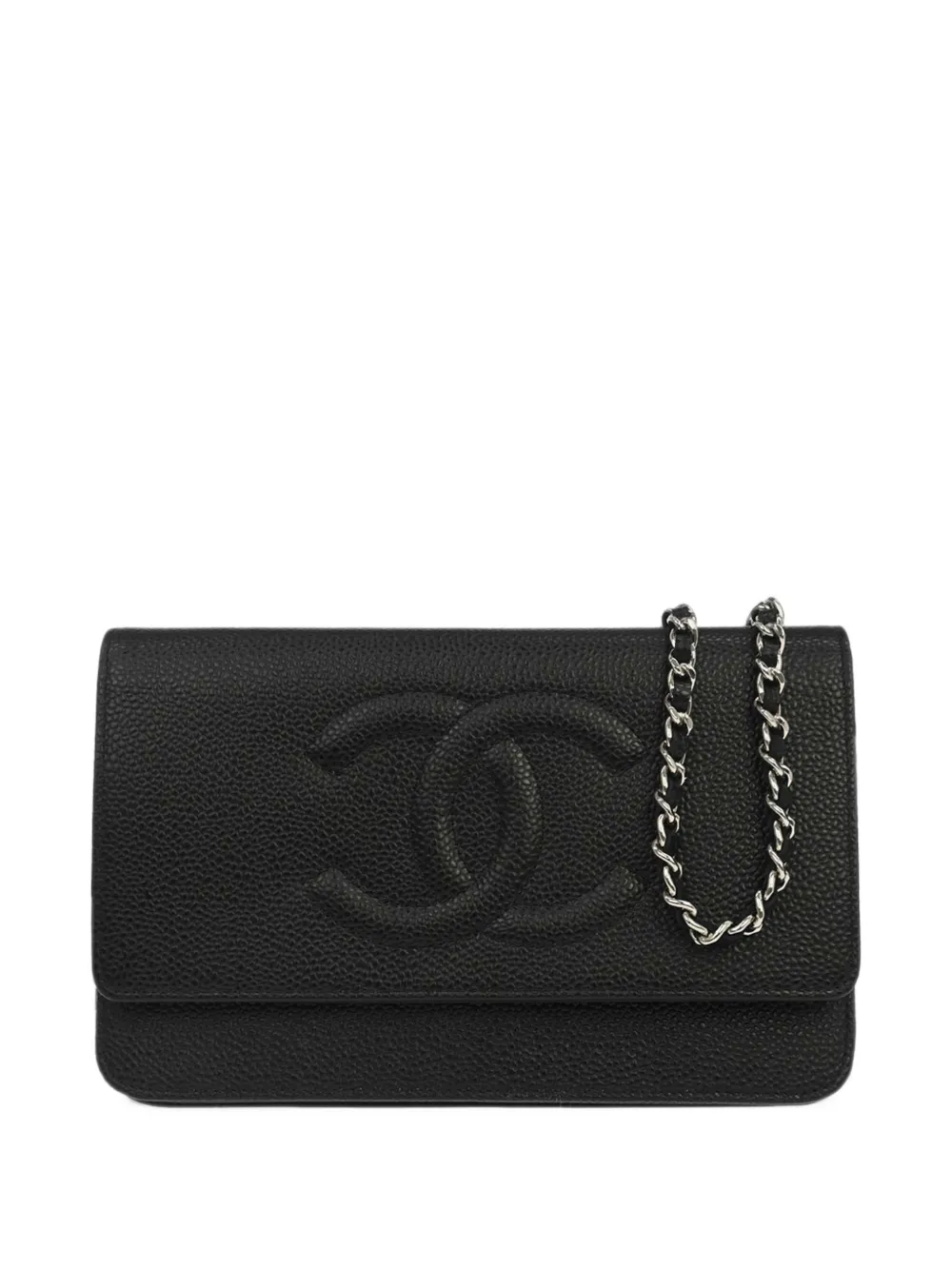 CHANEL Pre-Owned 2014 Timeless WOC mini bag - Black