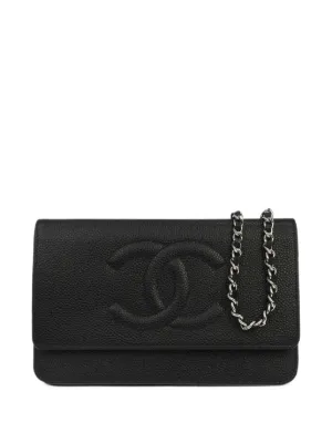CHANEL Pre-Owned 2017 Iconic Novelty Keyboard Clutch Bag | Black