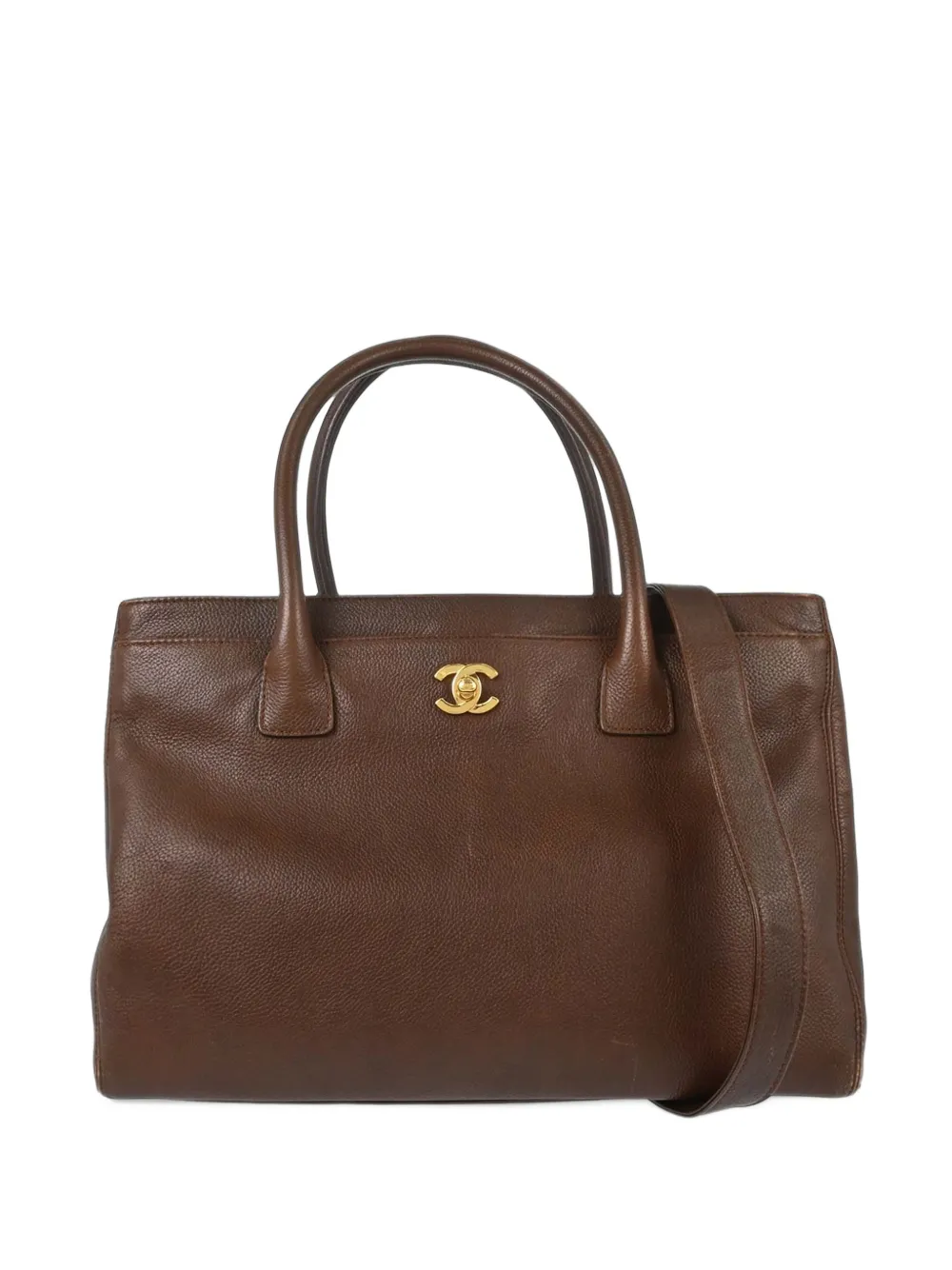 CHANEL Pre-Owned 2005-2006 Executive Cerf tote bag - Marrone