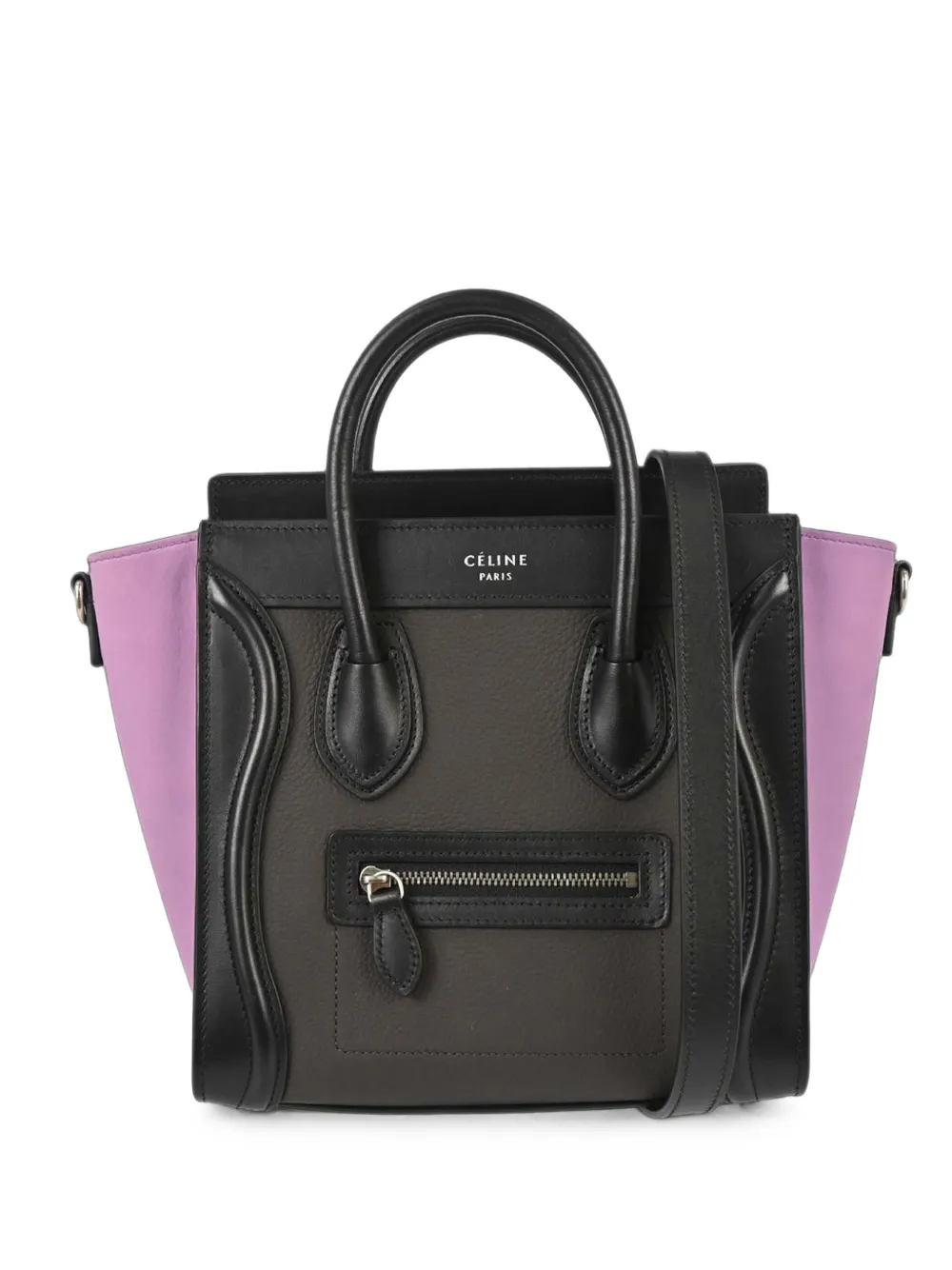 Celine Pre-Owned Nano Luggage tote bag – Black