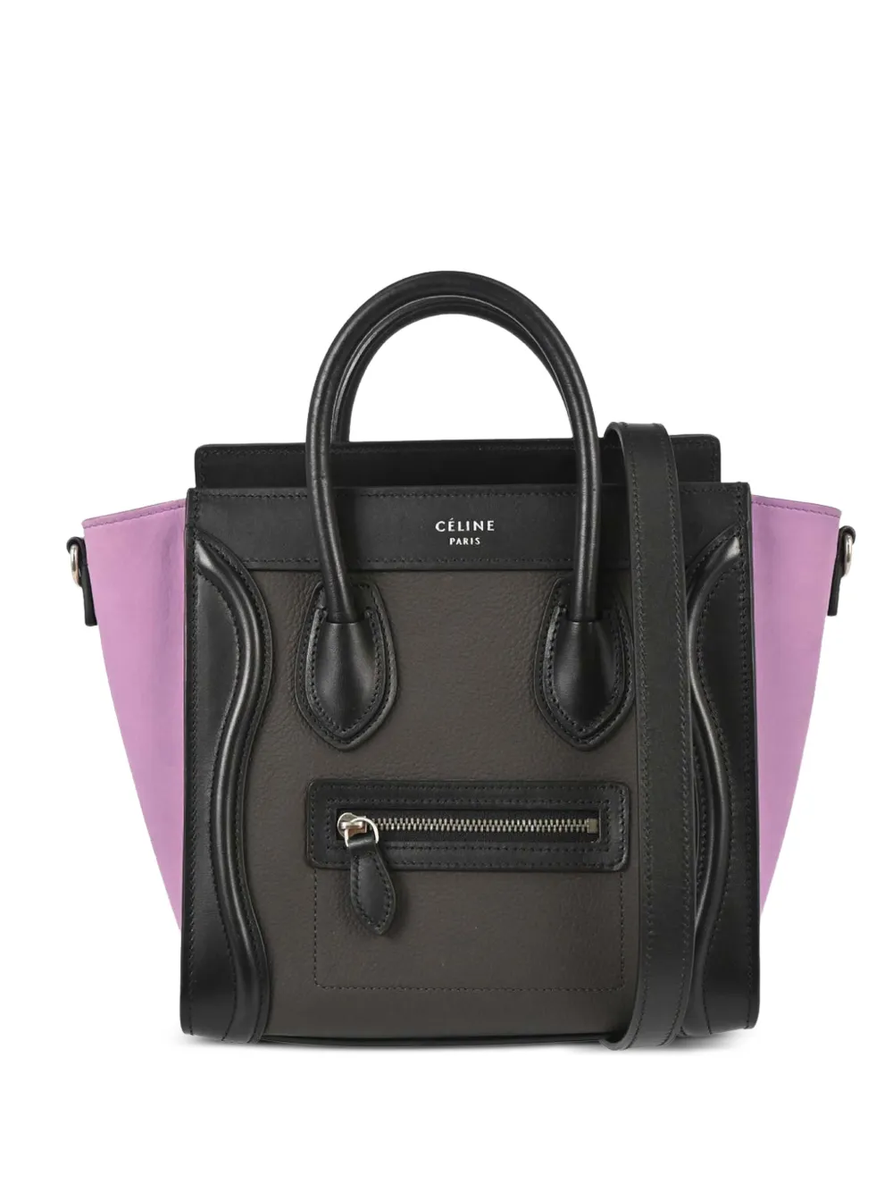 Celine Pre-Owned Nano Luggage tote bag - Nero