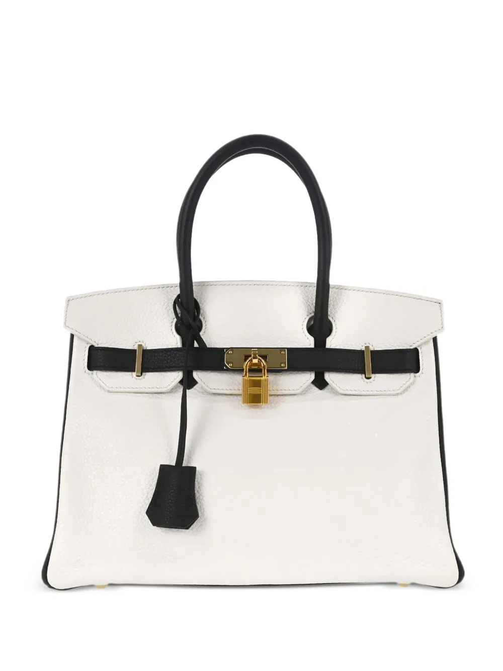 Hermès Pre-Owned 2017 30 Birkin tote bag - White