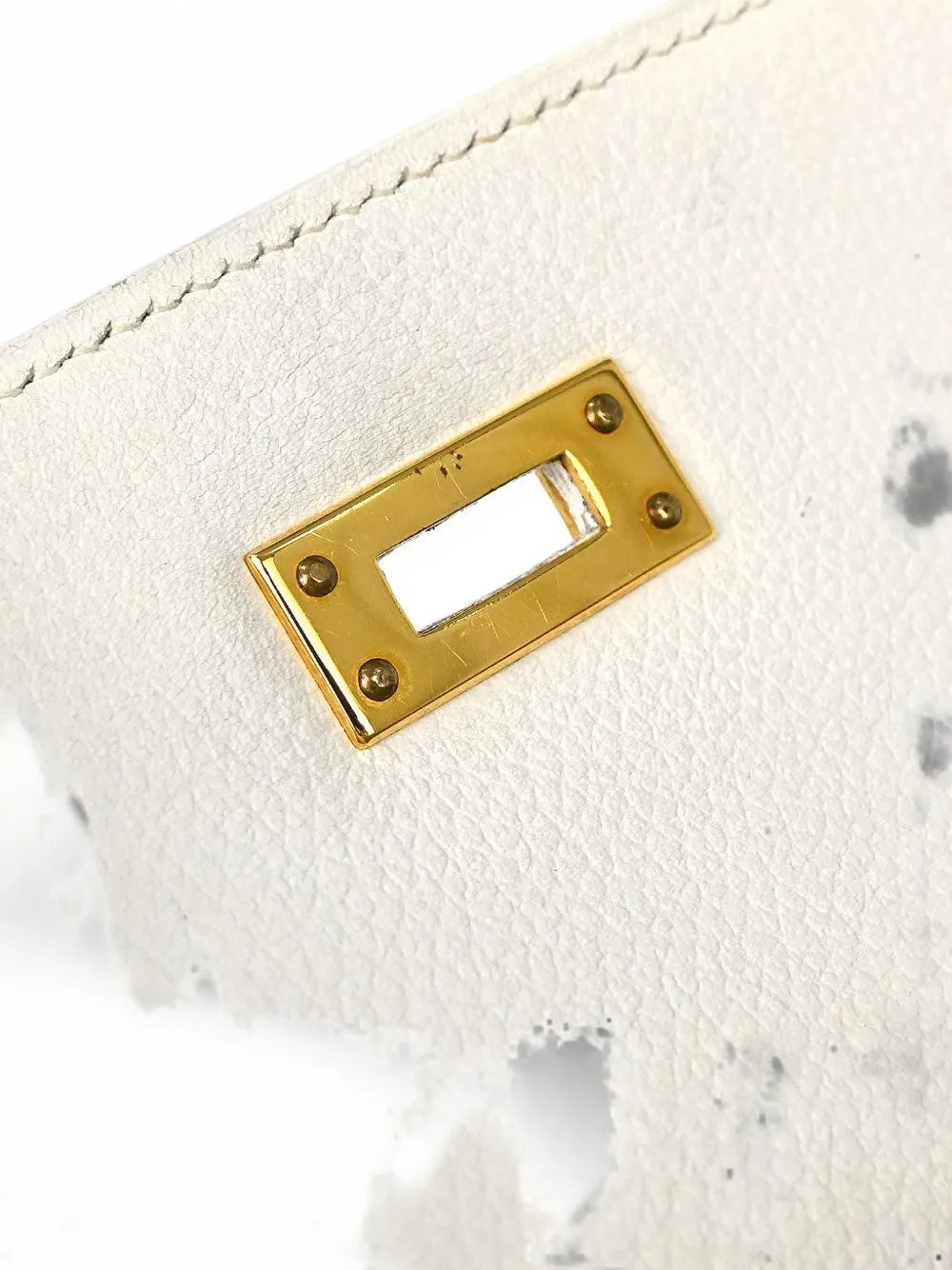 Hermès Pre-Owned 1994 20 Kelly Sellier shopper Wit