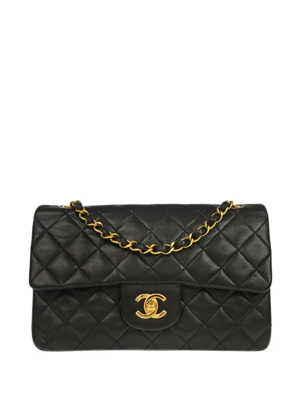 CHANEL Pre-Owned 1994-1996 Classic Double Flap quilted shoulder bag - Nero