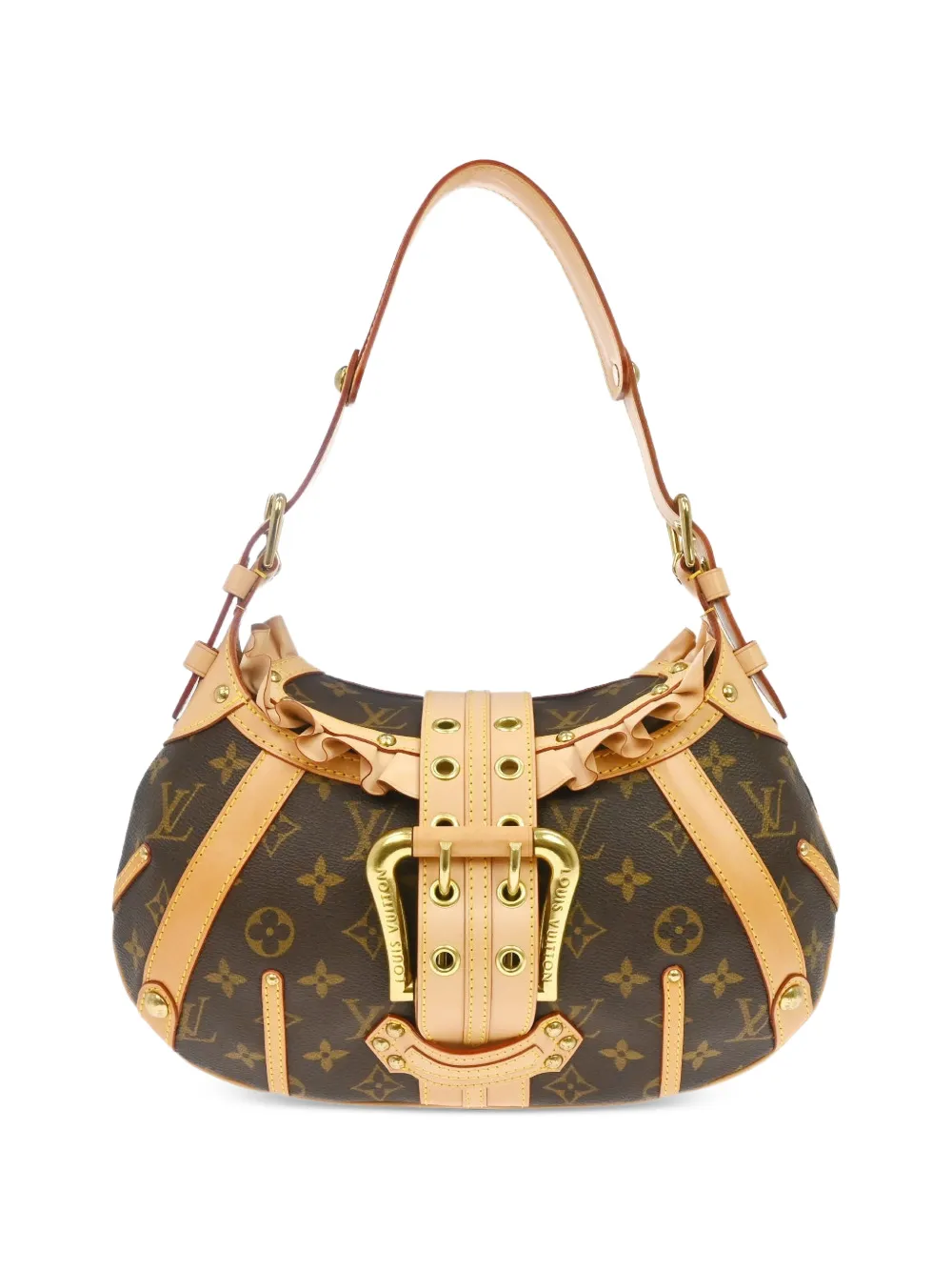 Louis Vuitton Pre-Owned Monogram Leonor shoulder bag - Braun