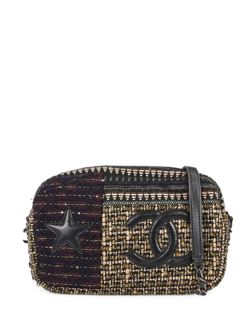 CHANEL Pre-Owned 2014-2015 large Paris Dallas shoulder bag - Nero