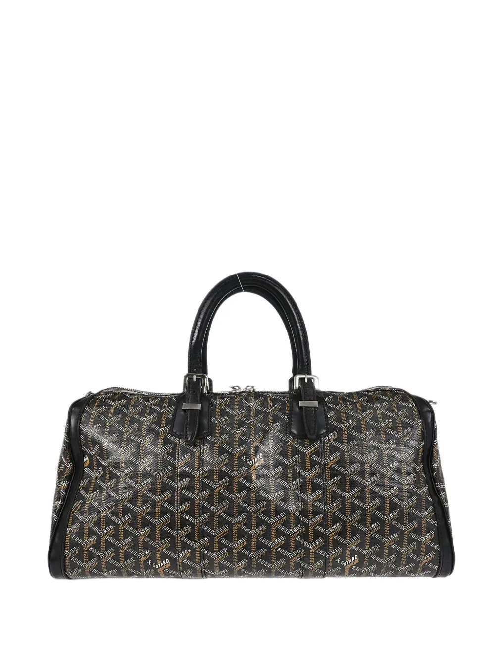 Goyard Pre-Owned 40 Croisiere holdall bag – Black