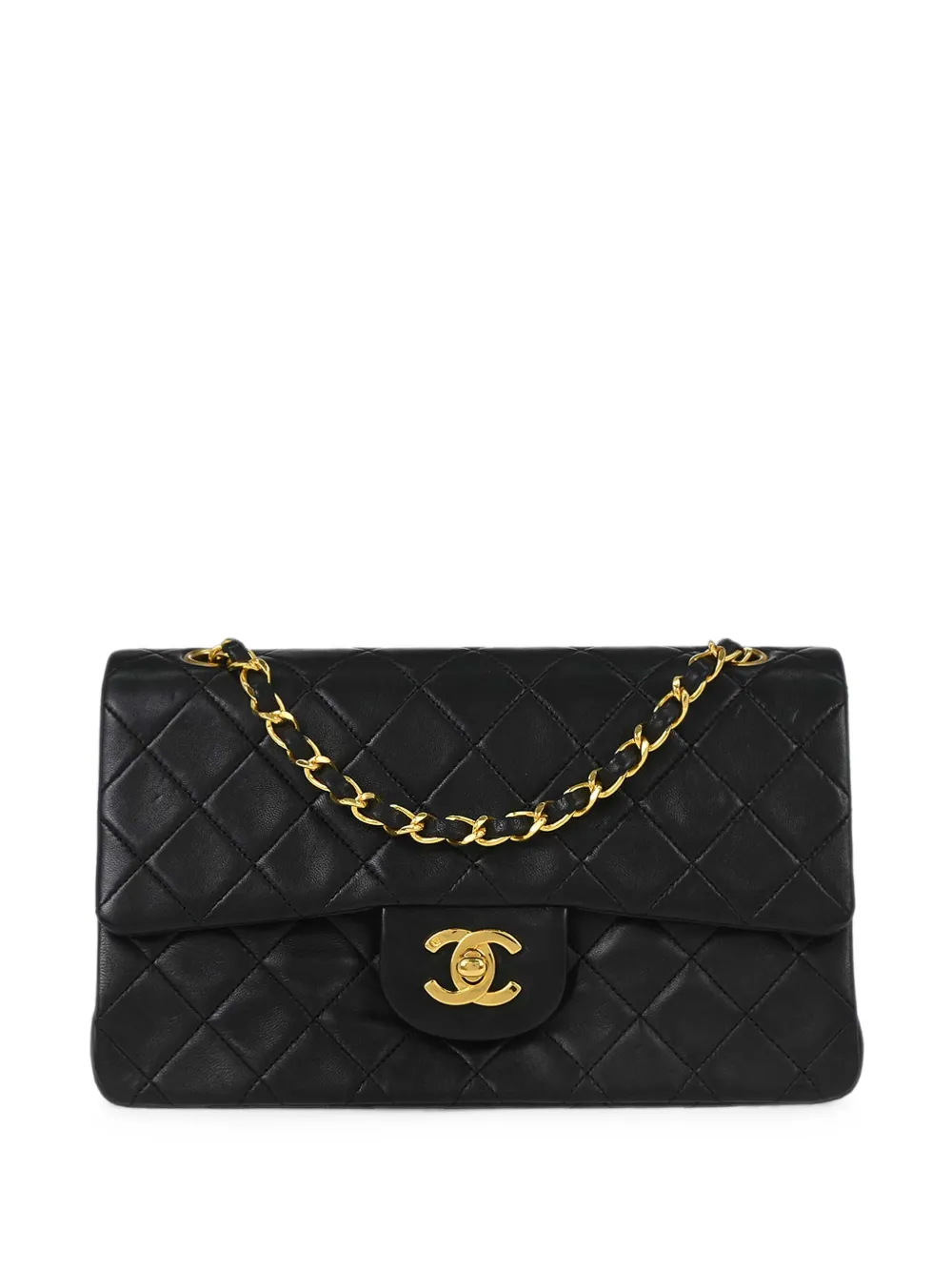 CHANEL Pre-Owned 1989-1991 Small Classic Double Flap shoulder bag - Nero