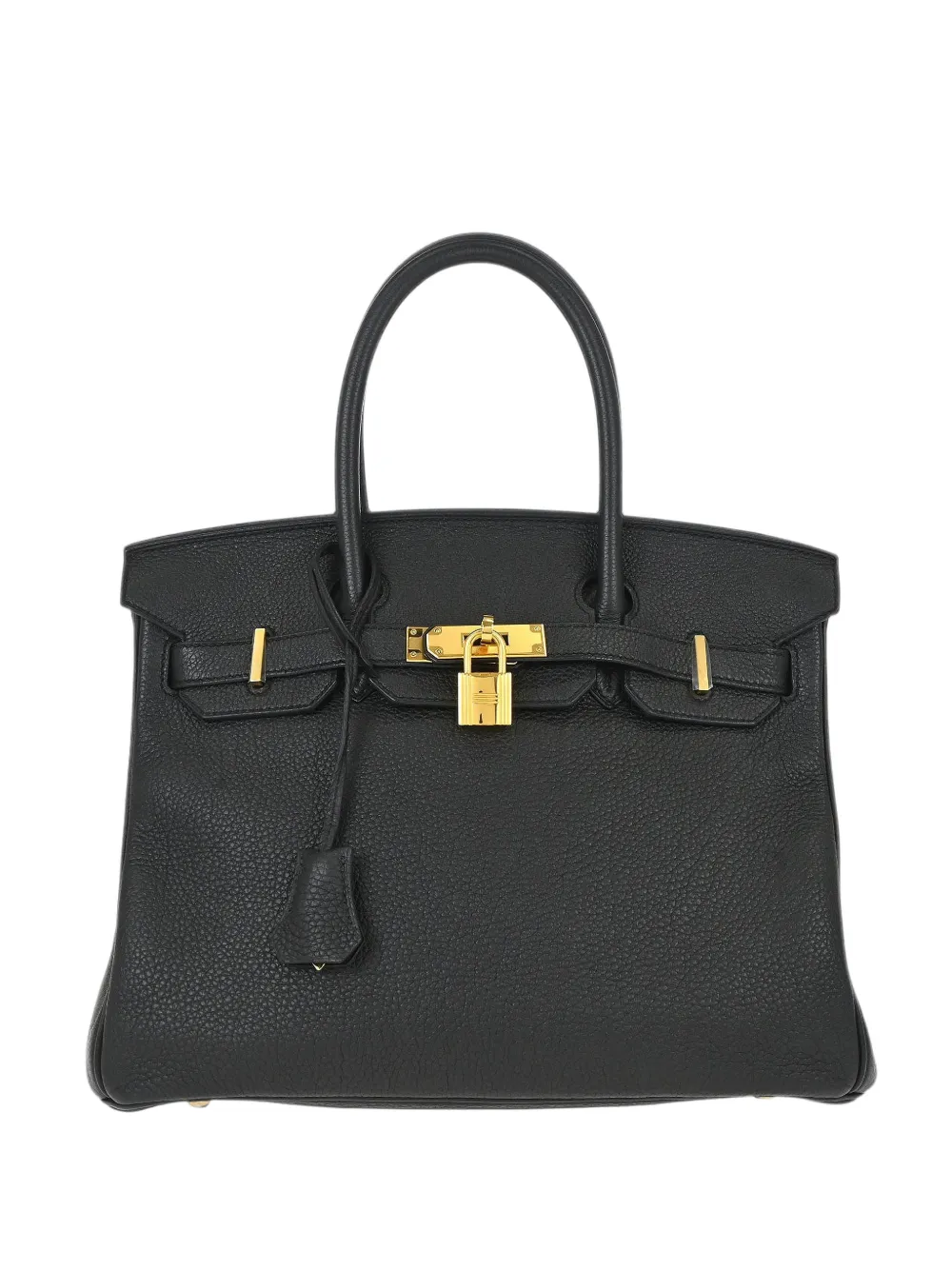 Hermès Pre-Owned 2016 Togo Birkin 30 tote bag - Noir Hermès Pre-Owned 2016 Togo Birkin 30 tote bag - Noir