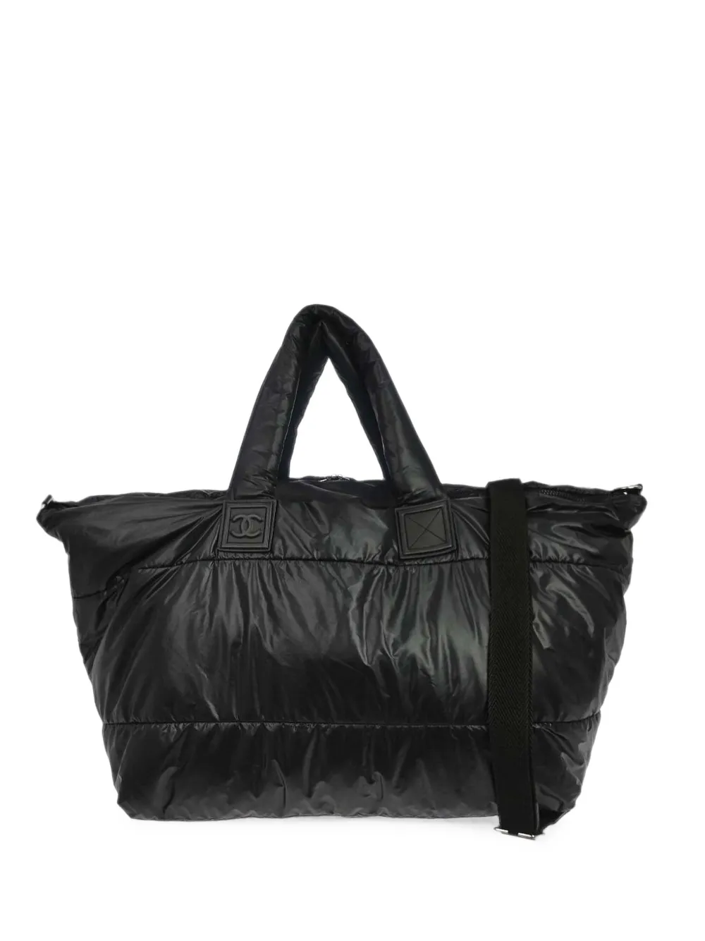 CHANEL Pre-Owned 2009-2010 Coco Cocoon tote bag - Noir