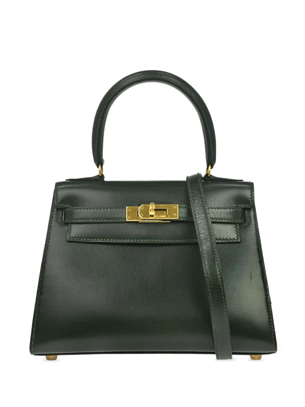 Hermès Pre-Owned Kelly 20 Sellier mini shoulder bag - Grün