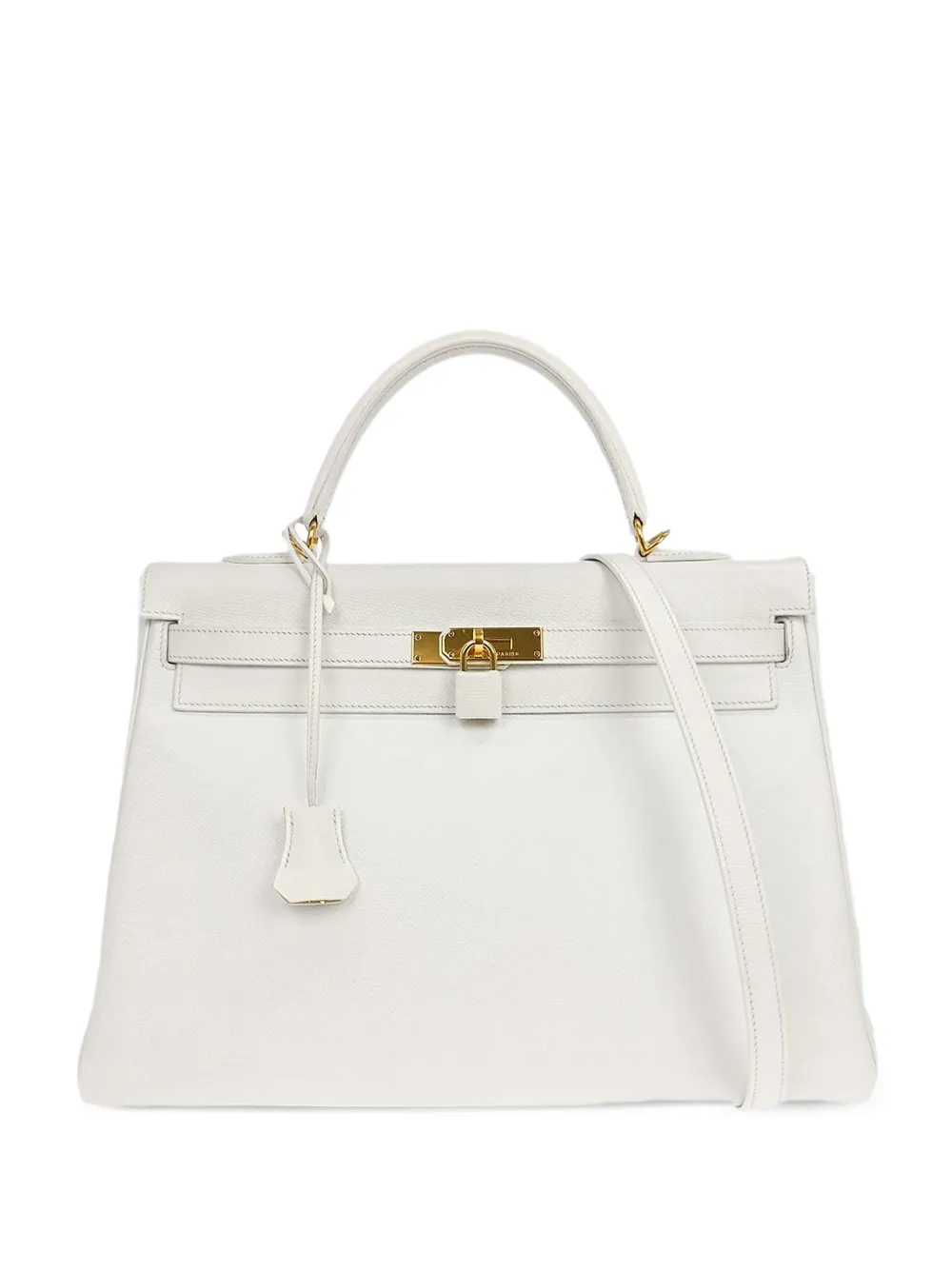 Hermès Pre-Owned 35 Kelly 35 Retourne tote bag - Weiß